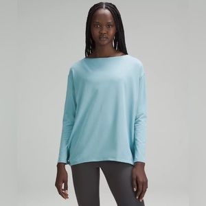 EUC Lululemon Back in Action long-sleeve - Size 12